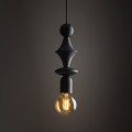 TOWER BLACK LAMPA WISZACA 1XE27