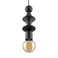 TOWER BLACK LAMPA WISZACA 1XE27