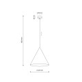 CONO SABIA LAMPA WISZĄCA 1 L