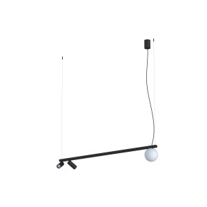 Lampa wisząca Fourty czarny 3 pkt GU10 R35 i G9 - Nowodvorski