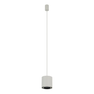 Lampa wisząca Point Duo jedwabisty szary 1 pkt GU10 R50 - Nowodvorski