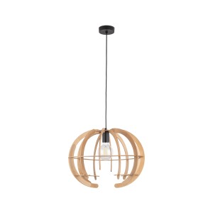 Lampa wisząca Venus Wood Brązowy 1x E27 - TK Lighting