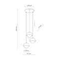 BONO BEIGE LAMPA WISZACA 3