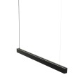 LUXE BLACK LAMPA WISZĄCA LED