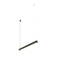 LUXE BLACK LAMPA WISZĄCA LED