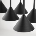 CONO MINI BLACK LAMPA WISZACA 6