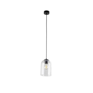 Lampa wisząca Molly Transparent Czarny 1x E27 - TK Lighting