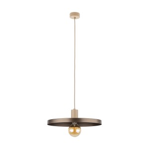 Lampa wisząca Sila Sabia Brown 1x E27 - TK Lighting