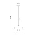 SILA GREEN PEAPOD 1XE27 LAMPA WISZĄCA 300