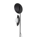 SLATE BLACK GLASS LAMPA PODŁOGOWA 2XG9