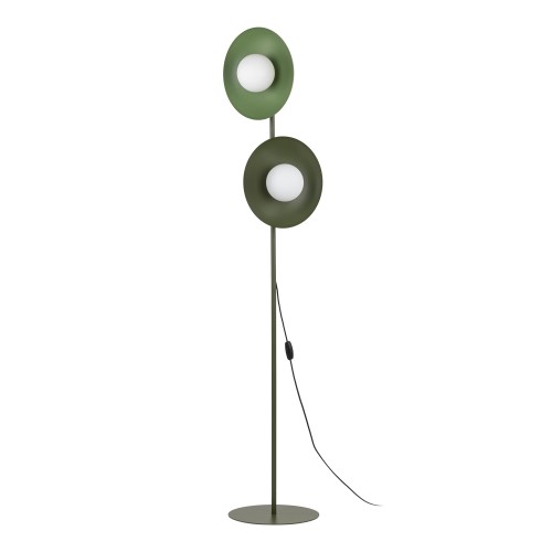 SLATE MIX GLASS LAMPA PODŁOGOWA 2XG9