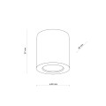 EVE WOOD BUK LAMPA SUFITOWA 1