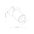 NICOLA YELLOW LAMPA SUFITOWA 380