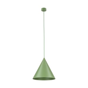 Lampa wisząca Cono Peapod 1Xe27 Zielony 1x E27 - TK Lighting