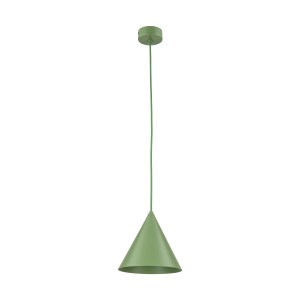 Lampa wisząca Cono Peapod 1Xe27 Zielony 1x E27 - TK Lighting