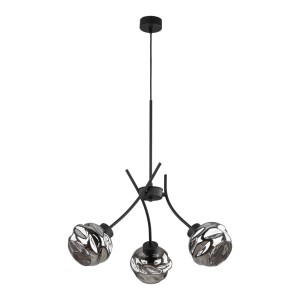 Lampa wisząca Zulia Czarny 3x E27 - TK Lighting
