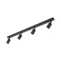 NEX BLACK 4XGU10 LAMPA SUFITOWA