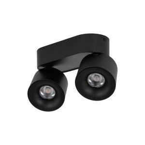 Lampa sufitowa Spark Duo Black 2x LED - TK Lighting