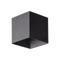 CUBE BLACK KINKIET LED IP 54