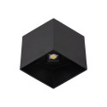 CUBE BLACK KINKIET LED IP 54