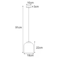 Lampa wisząca K-5620 z serii CAPRI