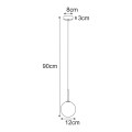 Lampa wisząca K-5690 z serii FADO