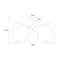 Lampa sufitowa K-5512 z serii IGA
