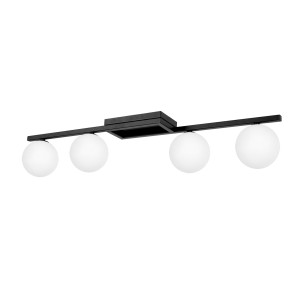 Lampa sufitowa KORFU K-5460 Czarny, biały 4 źr., G9, 10W LED - Kaja