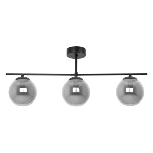 Lampa sufitowa GAMMA K-5169 Czarny, grafitowy 3 źr., E14, 10W LED - Kaja