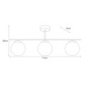 Lampa sufitowa K-5164 z serii DELTA