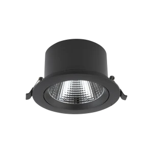 Oprawa wpuszczana Egina 15W czarny LED zintegrowany 10557 - Nowodvorski