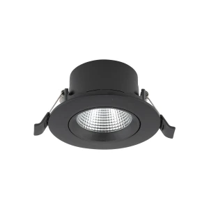 Oprawa wpuszczana Egina 10W czarny LED zintegrowany 10553 - Nowodvorski
