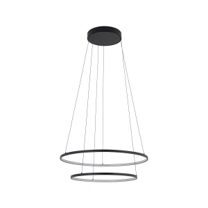 Lampa wisząca Circolo Power czarny LED zintegrowany 11647 - Nowodvorski
