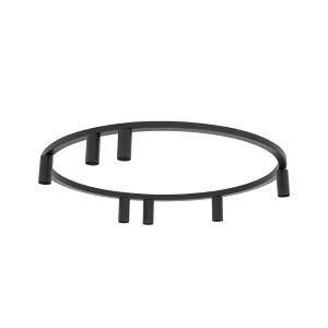 Lampa sufitowa FOURTY ROUND VII 7xGU10 czarna 11944 Nowodvorski
