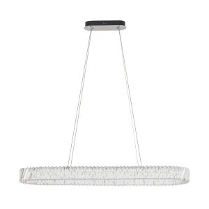 Żyrandol Luxora LED transparentny LED zintegrowany 11707 - Nowodvorski