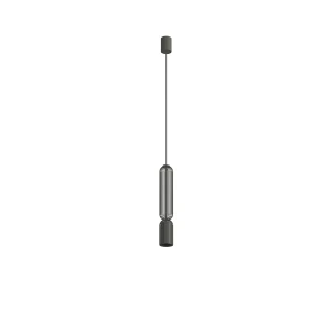 Lampa wisząca SINGLES B 1xGU10 jedwabisty grafit 12201 Nowodvorski