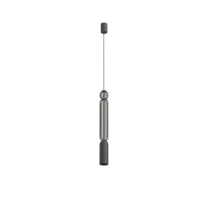 Lampa wisząca SINGLES A 1xGU10 jedwabisty grafit 12195 Nowodvorski