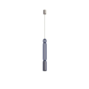 Lampa wisząca SINGLES A 1xGU10 granatowy 12196 Nowodvorski