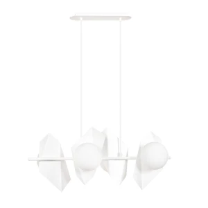 Lampa wisząca Drifton biały 4x E14 - Emibig
