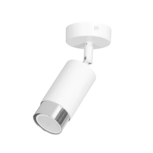 Lampa sufitowa Hiro biały/złoty 1x GU10 - Emibig