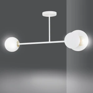 Lampa sufitowa Minerva biały 2x E27 - Emibig