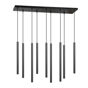 Lampa wisząca Selter czarny 9x G9 - Emibig