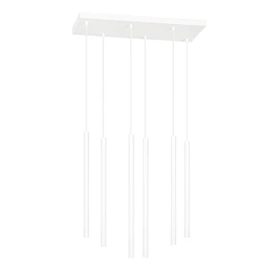Lampa wisząca Selter biały 6x G9 - Emibig