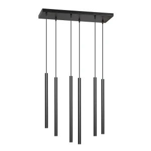 Lampa wisząca Selter czarny 6x G9 - Emibig