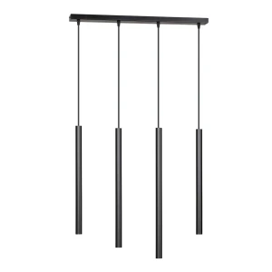 Lampa wisząca Selter czarny 4x G9 - Emibig