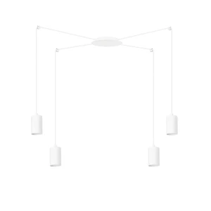 Lampa wisząca Traker biały 4x GU10 - Emibig