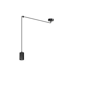 Lampa wisząca Traker czarny 1x GU10 - Emibig