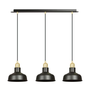 Lampa wisząca Ibor czarny 3x E27 - Emibig