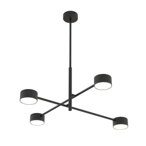 Lampa wisząca Natsu czarny 4x GX53 - Emibig