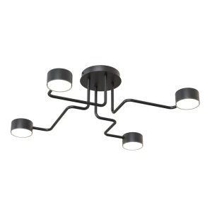 Lampa wisząca Kurage czarny 4x GX53 - Emibig